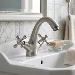 Aquanello Heritage Ascot Classic Nostalgic Stainless Steel Washbasin Mixer Tap NB-4101-HA